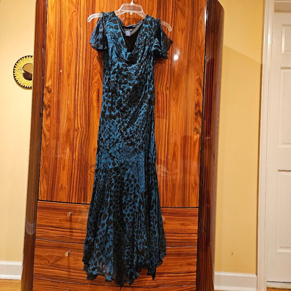 Eva Blue Cocktail party Dress size 8